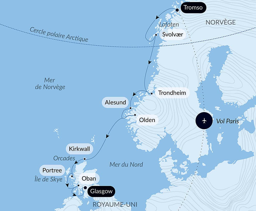 Du cercle polaire aux archipels écossais